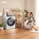 TCL WM front load, 8kg, 1400, A+++, 53cm, display, steam, invertor, white (FP0834WA1UA)