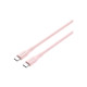 Дата кабель USB-C to USB-C 1.0m CC60SC10 60W Silicon Pink Sand Canyon (CNS-CC60SC10PS)