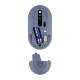 Мышка 2E MF300 FLORAMALLOW Silent Wireless/Bluetooth Blue (2E-MF300WFLORABL)