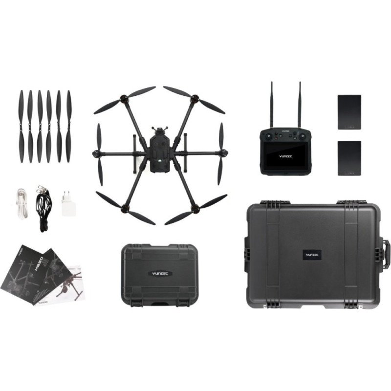 Yuneec Drone H850 RTF/RTK T1, 2 Acc, Transport case, EU (YUNH850EUSC)