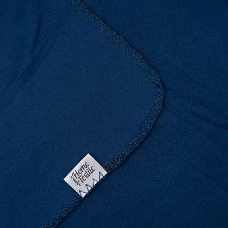 ARDESTO Fleece blanket, 160x200 cm, dark blue, 100% polyester (ART0710PB)