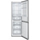 Gorenje Холодильник з нижн. мороз. камерою, 185х60х60см, 2 дв., Х- 207л, М- 93л, A++, NoFrost Plus, Fresh zone, Зовн. Диспл, сірий (N619EAXL4)