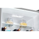 Gorenje Холодильник з нижн. мороз. камерою, 185х60х60см, 2 дв., Х- 207л, М- 93л, A++, NoFrost Plus, Fresh zone, Зовн. Диспл, сірий (N619EAXL4)