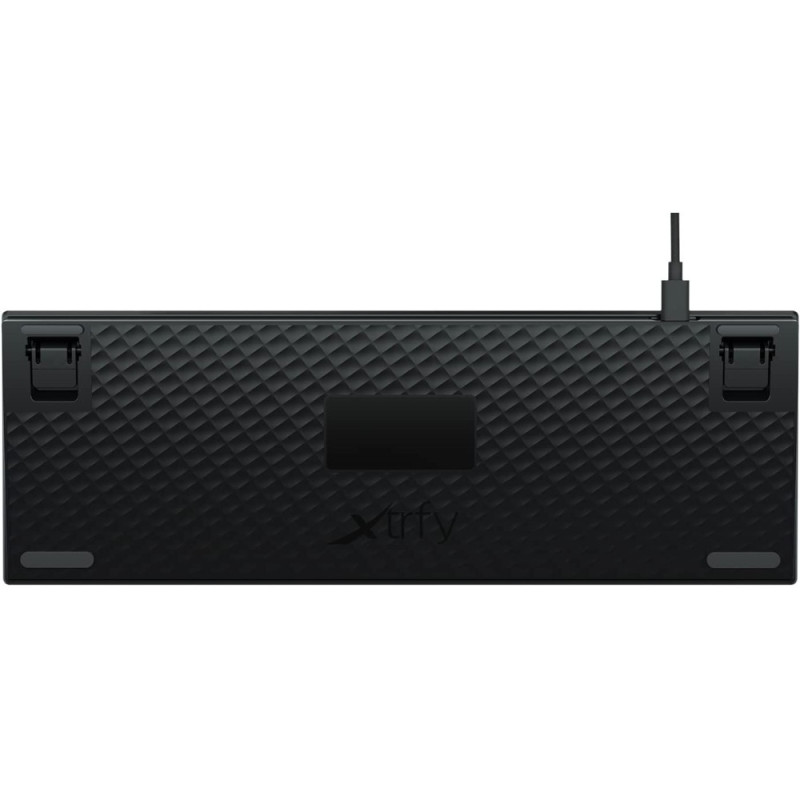 Cherry Xtrfy Keyboard mechanical K5 68Key, Kailh Red, USB-A, EN/UA, Hot-swap, RGB, Black (K5-RGB-CPT-BLACK-R-UKR)