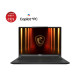 MSI Ноутбук Stealth A16 AI+ A3XWJG-084XUAC 16" QHD+ 240Hz OLED, Ryzen AI 9 HX 370_12C_24T, 32GB, F1TB, NVD5090-24, DOS, чорний (9S7-15FL35-084)