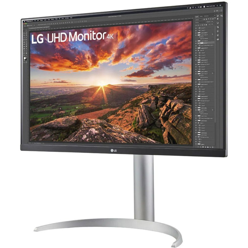 LG Monitor 27  27UP850N-W 2xHDMI, DP, USB-C, MM, IPS, 3840x2160, DCI-P3 95%, FreeSync, Pivot, HDR400