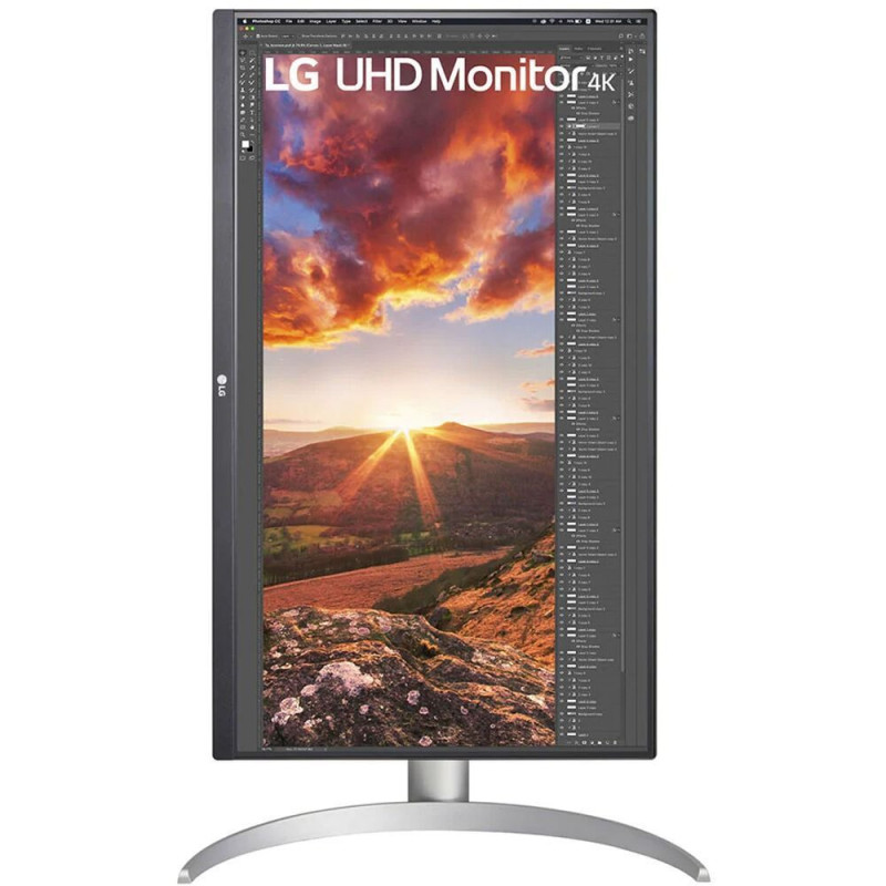 LG Monitor 27  27UP850N-W 2xHDMI, DP, USB-C, MM, IPS, 3840x2160, DCI-P3 95%, FreeSync, Pivot, HDR400