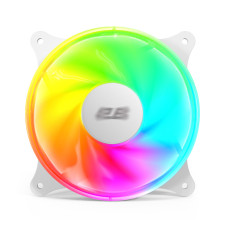 2E Gaming Корпусний вентилятор Air Cool ACF120VRB-ARGB 120мм, 1200rpm, 4pin, 23dBa, reversed, білий (2E-ACF120VRW-ARGB)