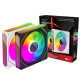 Кулер до корпусу Zezzio PRISM 6 Pro ARGB Black