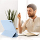 Чехол для планшета BeCover Tri Fold Soft TPU Silicone Apple iPad 10.9" 2022/24/11" 2025 Light Blue (708522)
