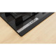 Bosch Bosch Hob gas on glass, 60cm, cast-iron, black (PNK6B6P40R)