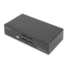 Digitus KVM-перемикач DIGITUS Desktop HDMI, 4 Port, Single Display, 4K (DS-12880)