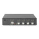 Digitus KVM-перемикач DIGITUS Desktop HDMI, 4 Port, Single Display, 4K (DS-12880)