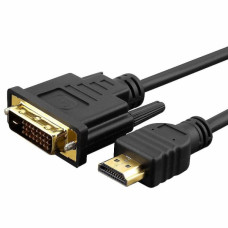 Кабель мультимедийный HDMI M to DVI M 1.8m 24+1pin Patron (CAB-PN-DVI-HDMI-18F)