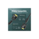 Кабель мультимедийный VGA M to VGA M 1.0m ferrite black Vention (DAEBF)
