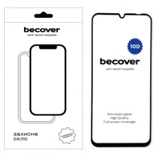 Стекло защитное BeCover Xiaomi Redmi 12C 10D Black (711371)