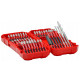Milwaukee Shockwave Bits and Drills Set, 48pcs, Steel, Case (4932492005)