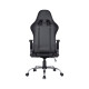 Кресло игровое Defender Ultimate RGB Black (64355)