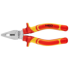 Neo Tools Combination pliers, dielectric, for work under voltage 1000V, 45HRc, 160mm, CrV (01-220)