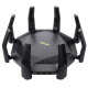 ASUS Маршрутизатор RT-AX89X AX6000 8xGE LAN 1xGE WAN 1x10GE 1xSFP+ 2xUSB3.1 MU-MIMO OFDMA MESH (90IG04J1-BM3010)