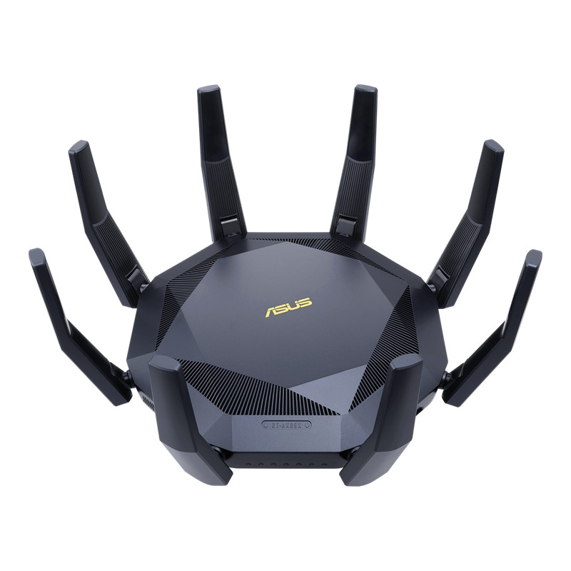 ASUS Маршрутизатор RT-AX89X AX6000 8xGE LAN 1xGE WAN 1x10GE 1xSFP+ 2xUSB3.1 MU-MIMO OFDMA MESH (90IG04J1-BM3010)