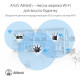 ASUS Маршрутизатор RT-AX89X AX6000 8xGE LAN 1xGE WAN 1x10GE 1xSFP+ 2xUSB3.1 MU-MIMO OFDMA MESH (90IG04J1-BM3010)
