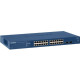 NETGEAR Комутатор GS724T 24xGE, 2xGE SFP, керований L2 (GS724T-400EUS)
