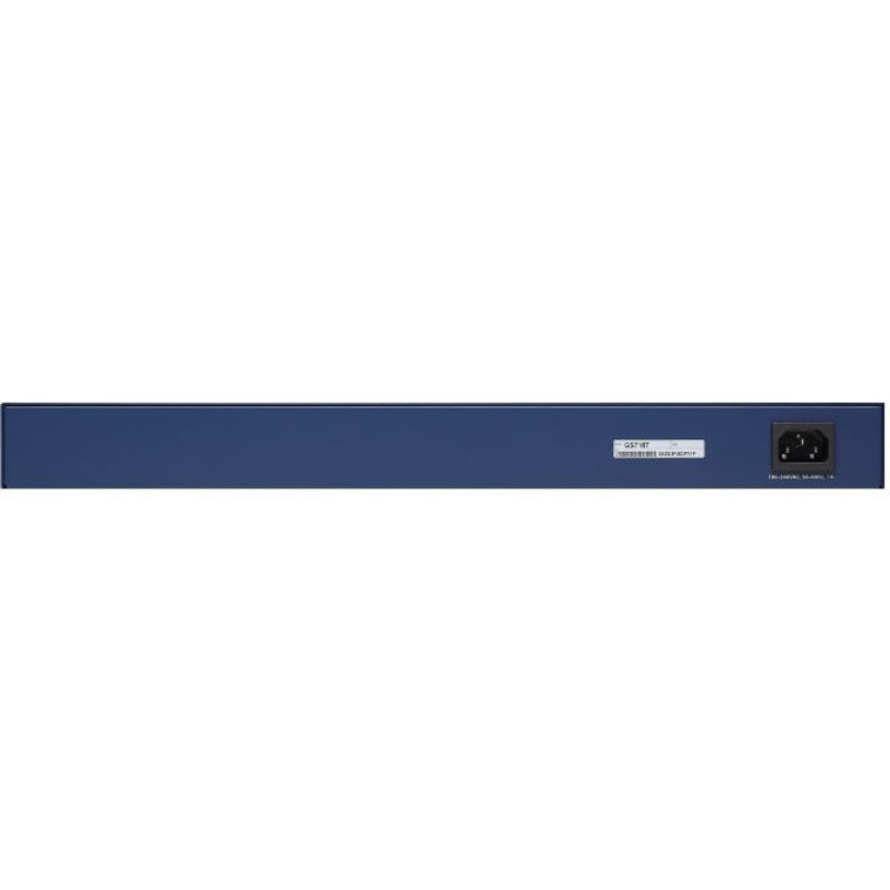 NETGEAR Комутатор GS724T 24xGE, 2xGE SFP, керований L2 (GS724T-400EUS)