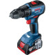 Bosch Cordless Drill Screwdriver GSR 18 V-50, 18V 2x2Ah, 50Nm,20+1, 460/1800rpm, 1kg (0.601.9H5.000)