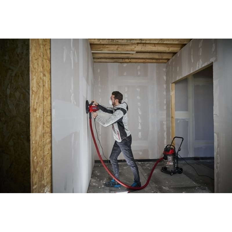 Einhell Wall sander TC-DWS 225, 1220 W, d225 mm, 1500-2300 rpm, sandpaper set 6 pcs, 2.7 kg (4259945)