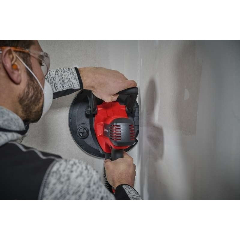 Einhell Wall sander TC-DWS 225, 1220 W, d225 mm, 1500-2300 rpm, sandpaper set 6 pcs, 2.7 kg (4259945)
