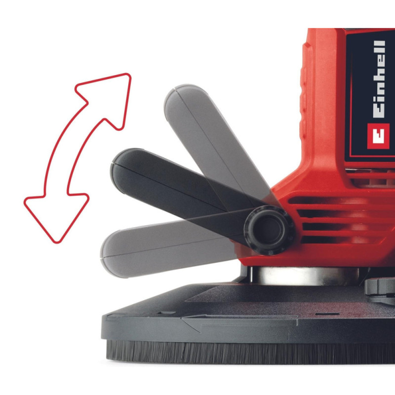 Einhell Wall sander TC-DWS 225, 1220 W, d225 mm, 1500-2300 rpm, sandpaper set 6 pcs, 2.7 kg (4259945)