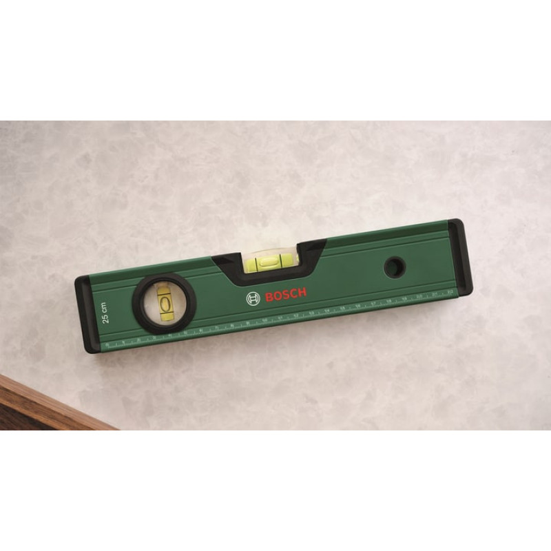 Bosch Уровень, 25см, 2 капсулы, алюминиевый корпус (1.600.A02.7PL)