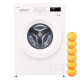 LG WM front load, 6kg, A+++, white (F2Y1NS3W)