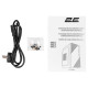 2E PC case TeamX TMX04 with 2E ATX400W, 2xUSB2.0, 1x80mm, VGA 220mm, mATX, black (2E-TMX04)