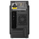 2E PC case TeamX TMX04 with 2E ATX400W, 2xUSB2.0, 1x80mm, VGA 220mm, mATX, black (2E-TMX04)
