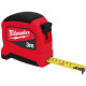 Milwaukee WIDE BLADE Tape Measure, 8m x 26ft x 33mm, with a reel lock, ABS plastic (4932498776)