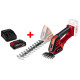 Einhell Cordless grass shears GE-CG 18/100 Li Kit, 18V, 1x2.5Ah battery, PXC, 10cm, cutting step 8mm, 1.06kg (3410313K)