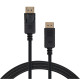 Кабель мультимедийный DisplayPort M to DisplayPort M 1.8m V1.4 4K120/8K60 Vinga (VCPDP141.8)