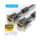 Кабель мультимедийный VGA M to VGA M 5.0m black Vention (DAEBJ)