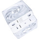 Кулер для корпуса Lian Li Uni Fan CL WIRELESS 120-3, White (G99.12CL1W3W.00)