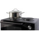 Gorenje Mini oven, 30L, 52x32х40.5cm, electric cooking zones- 2, black (OM30GBX)