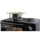 Gorenje Mini oven, 30L, 52x32х40.5cm, electric cooking zones- 2, black (OM30GBX)