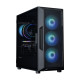 Zalman PC case I3 Neo ARGB V2 without PSU, 2xUSB3.0, 1x Type C, 4x120mm ARGB, VGA 355mm, LCS ready, TG Side Panel, ATX, black (I3NEOARGBV2BLACK)