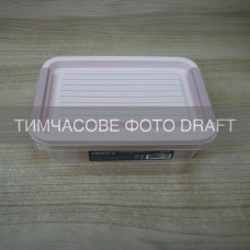 ARDESTO Контейнер для зберігання харчових продуктів ARDESTO Fresh 0.52л, пластик, прямокутна, рожевий (AR1303P)