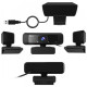 Веб-камера J5create JVCU100-N HD 360 Czarny USB-A (JVCU100-N)