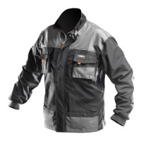 Neo Tools Куртка рабочая HD, усиленная, M(50), серый (81-210-M)