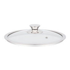 ARDESTO Lid Gemini 24 cm, glass, stainless steel (AR0724G)