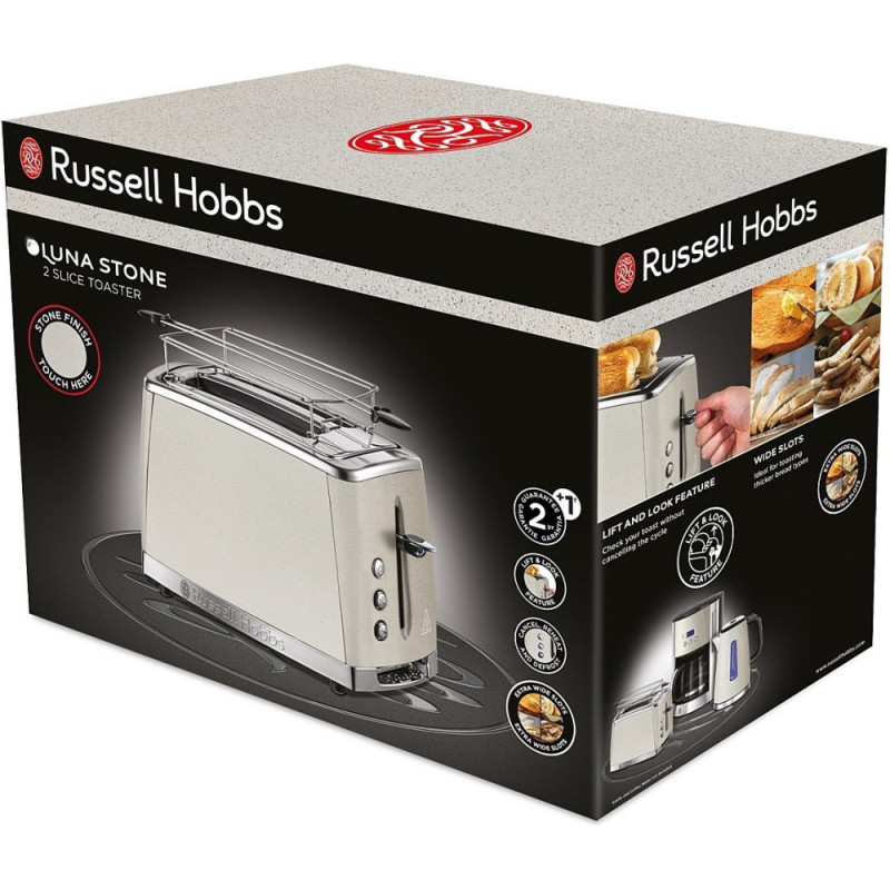 Russell Hobbs Toaster 26970-56 Luna Stone 2 Slice