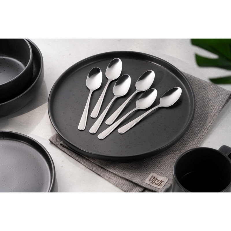 ARDESTO Teaspoons set Black Mars Zenith , 6pcs, stainless steel (AR0706ZT)